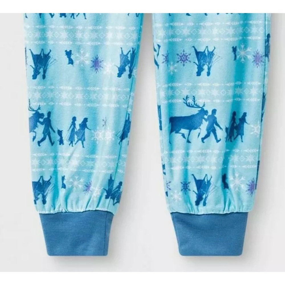 Frozen Anna & Elsa Flannel Pajama and Socks Set - Picture 3 of 4